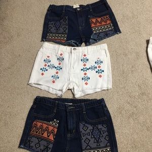 Lot of shorts
